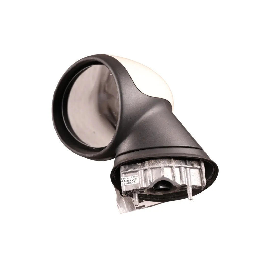 Door Wing Mirror Heated Left N/S Pepper White - 850 to Mini R55 R56 R57 with Part number 2755637 Mini R55 R56 R57 Door Wing Mirror Heated Left N/S Pepper White - 850 - SKU RHD-2755637-PW5 - Part number 2755637
