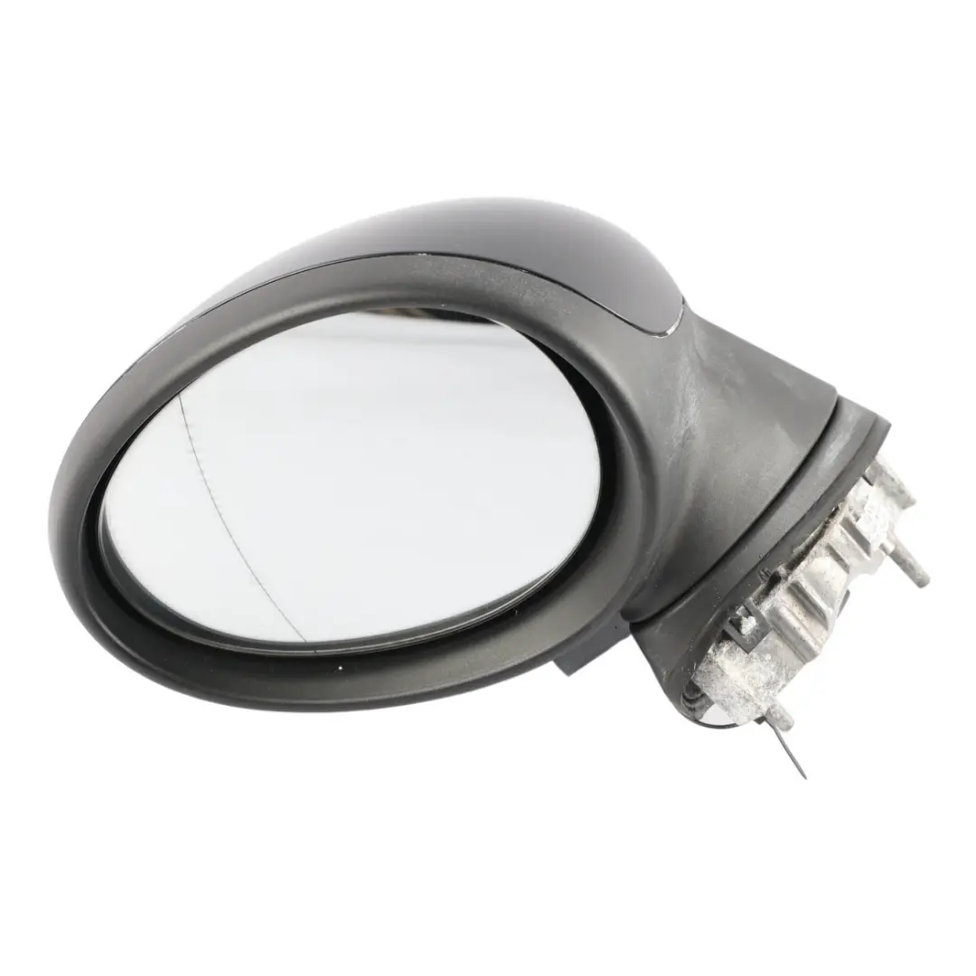 Mini R55 R56 Door Wing Mirror Power Fold Left N/S Midnight Black Metallic - A94 - SKU RHD-2755641-MNB1 - Part number 2755641