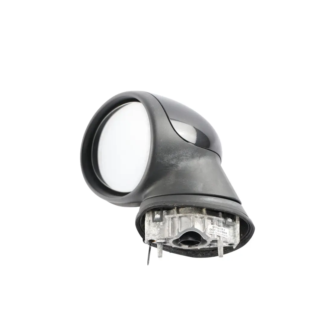 Mini R55 R56 Door Wing Mirror Power Fold Left N/S Midnight Black Metallic - A94 - SKU RHD-2755641-MNB1 - Part number 2755641