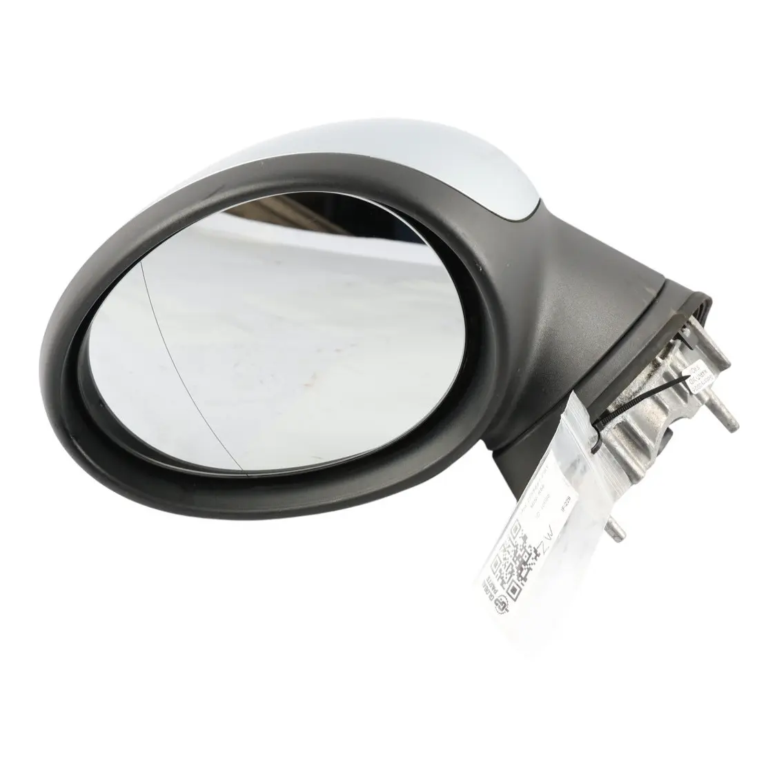 BMW Mini Cooper 1 R55 R56 Left Door Wing Mirror Power Fold N/S Pure Silver 900