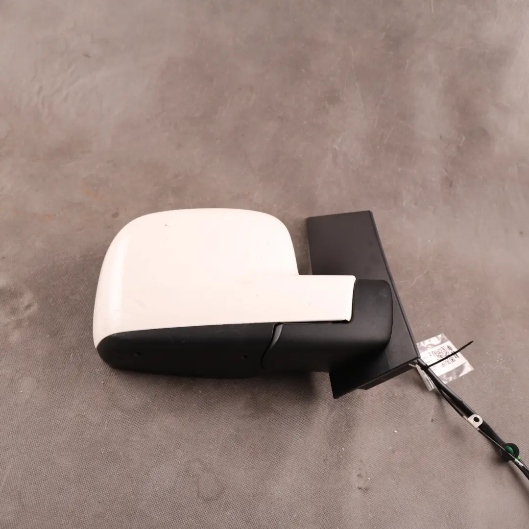 Volkswagen Caddy Mk3 Wing Mirror Door Front Right O/S Candy White - B9A - SKU RHD-2K6857508T-CAN - Part number 2K6857508T