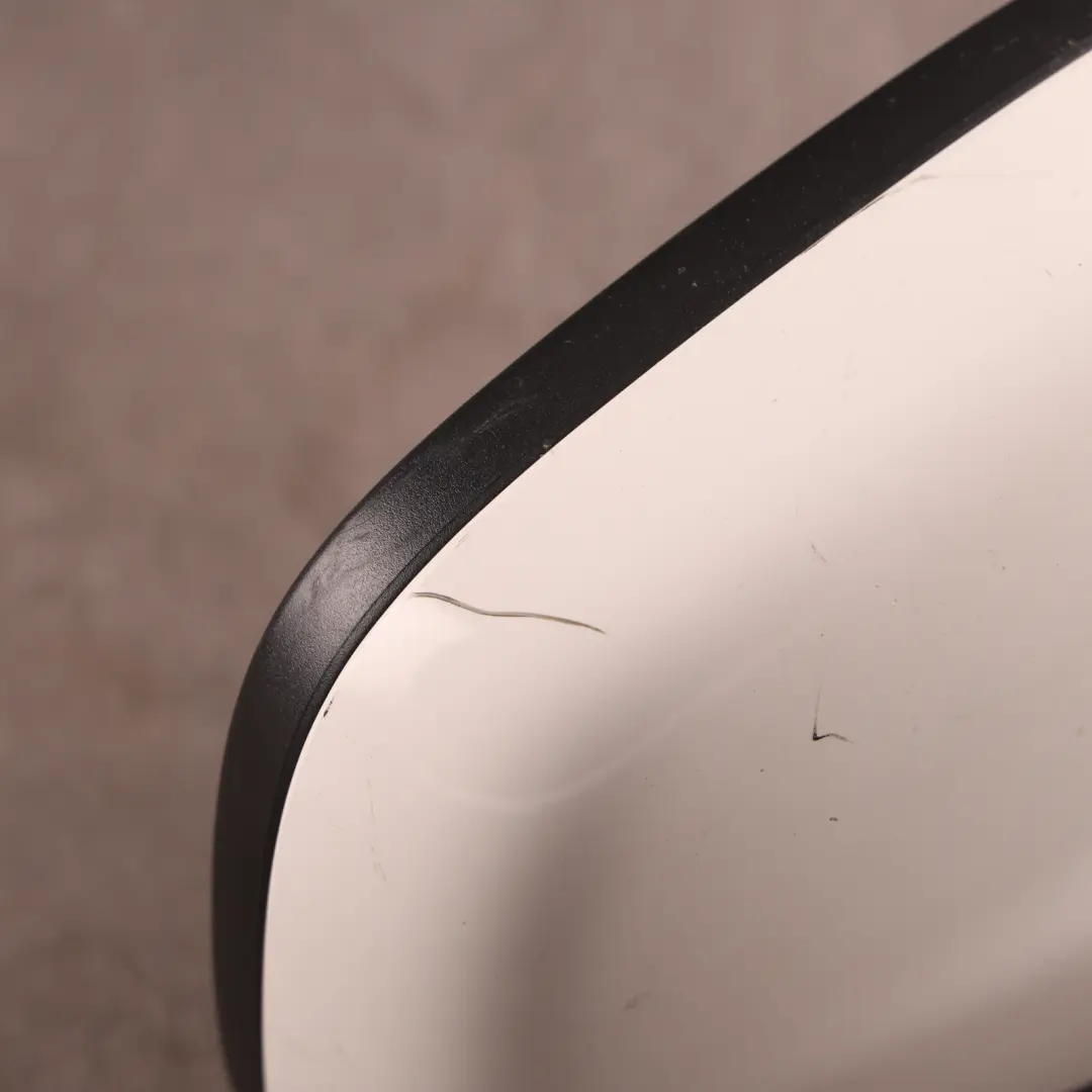 Volkswagen Caddy Mk3 Wing Mirror Door Front Right O/S Candy White - B9A - SKU RHD-2K6857508T-CAN - Part number 2K6857508T