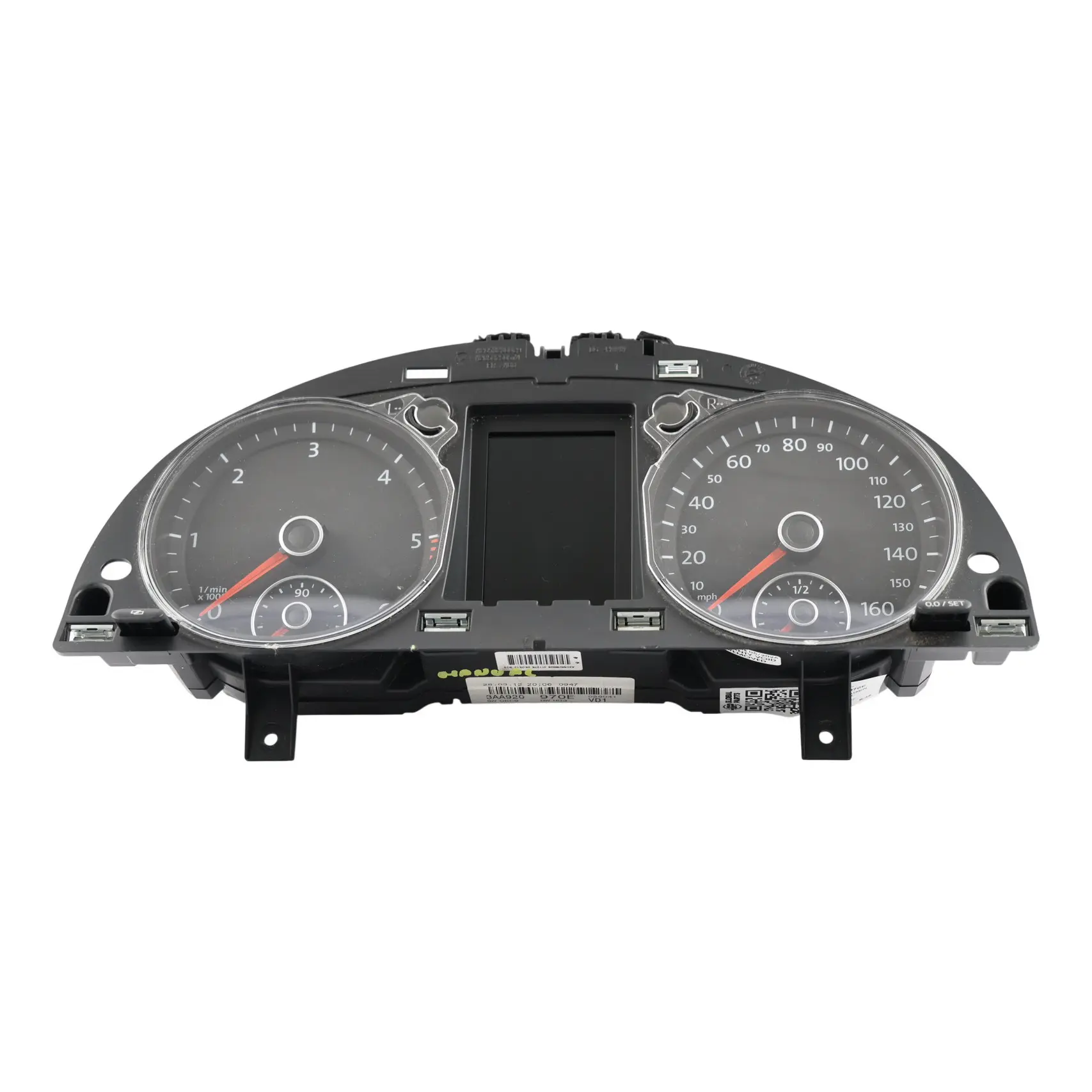 Volkswagen Passat B7 Instrument Cluster Speedo Clocks 3AA920970E Diesel Manual