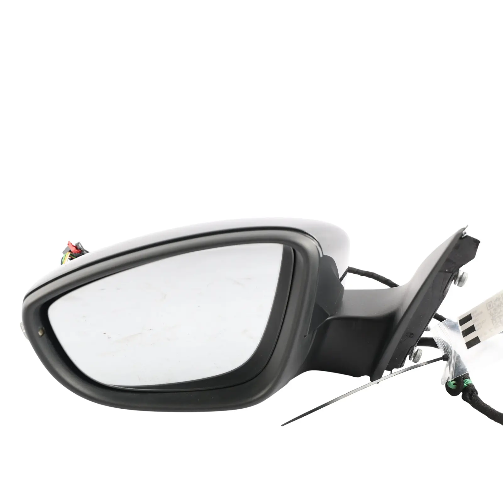 Volkswagen Passat B7 Door Wing Mirror Left N/S Electric Heated Urano Grey - I7F