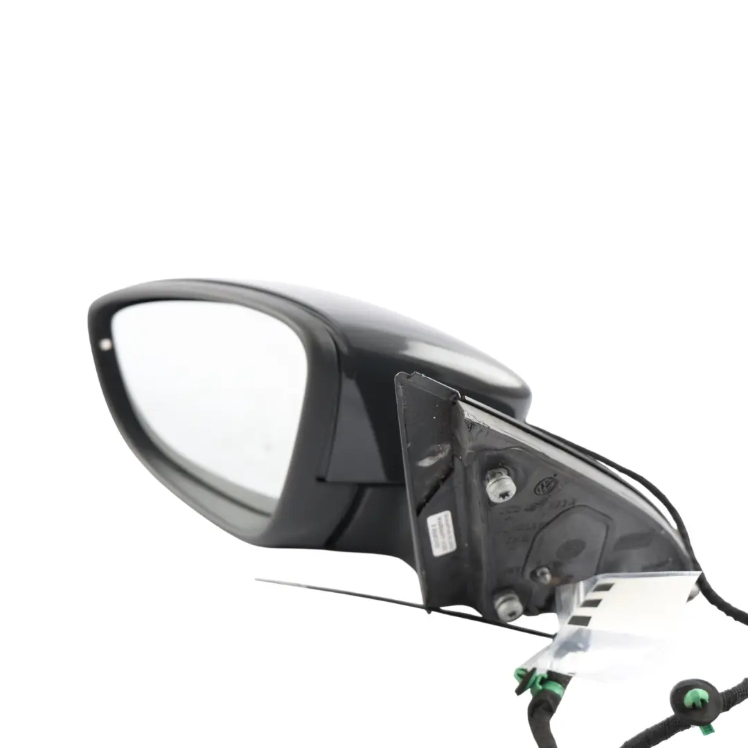 Volkswagen Passat B7 Door Wing Mirror Left N/S Electric Heated Urano Grey - I7F - SKU RHD-3AB857507F-URG - Part number 3AB857507F