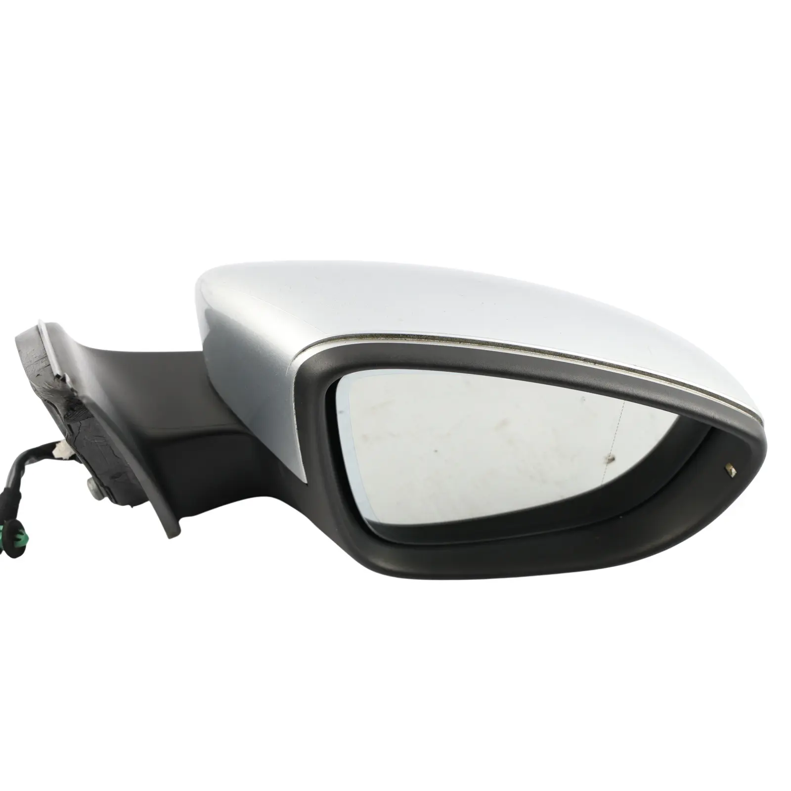 Volkswagen Passat B7 Door Wing Mirror Auto Dimming Right O/S Reflex Silver - A7W