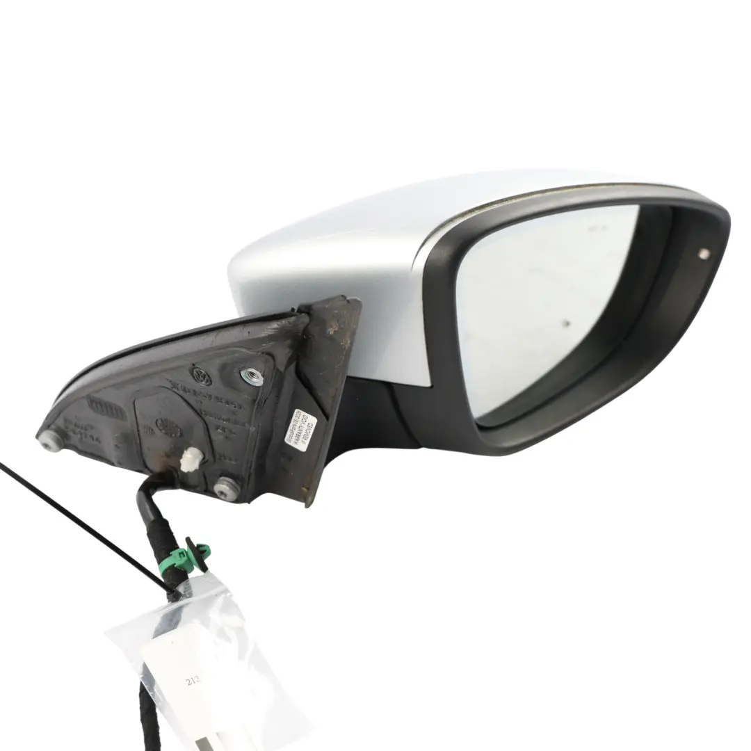 Volkswagen Passat B7 Door Wing Mirror Auto Dimming Right O/S Reflex Silver - A7W - SKU RHD-3AC857508F-RES - Part number 3AC857508F