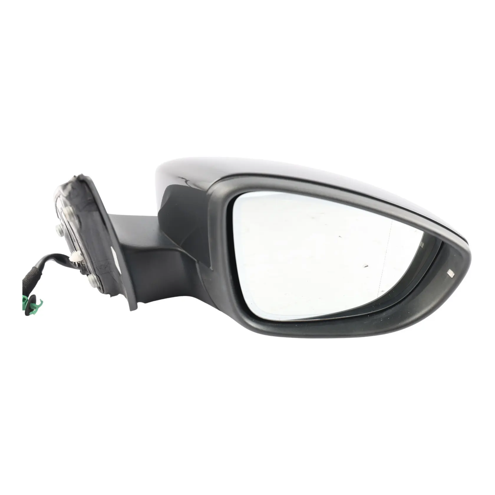 Volkswagen Passat B7 Door Wing Mirror Right O/S Electric Heated Urano Grey - I7F