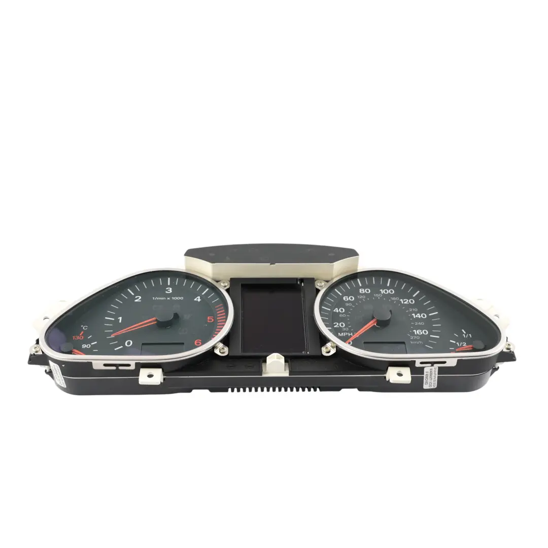 Instrument Cluster Speedometer Clocks Diesel Manual to Audi A6 C6 with Part number 4F0920950L Audi A6 C6 Instrument Cluster Speedometer Clocks Diesel Manual - SKU RHD-4F0920950L - Part number 4F0920950L