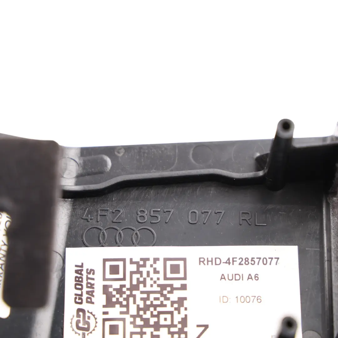 4F Passenger Deactivation Air Module Switch Trim Cover to Audi A6 C6 with Part number 4F2857077 Audi A6 C6 4F Passenger Deactivation Air Module Switch Trim Cover - SKU RHD-4F2857077 - Part number 4F2857077