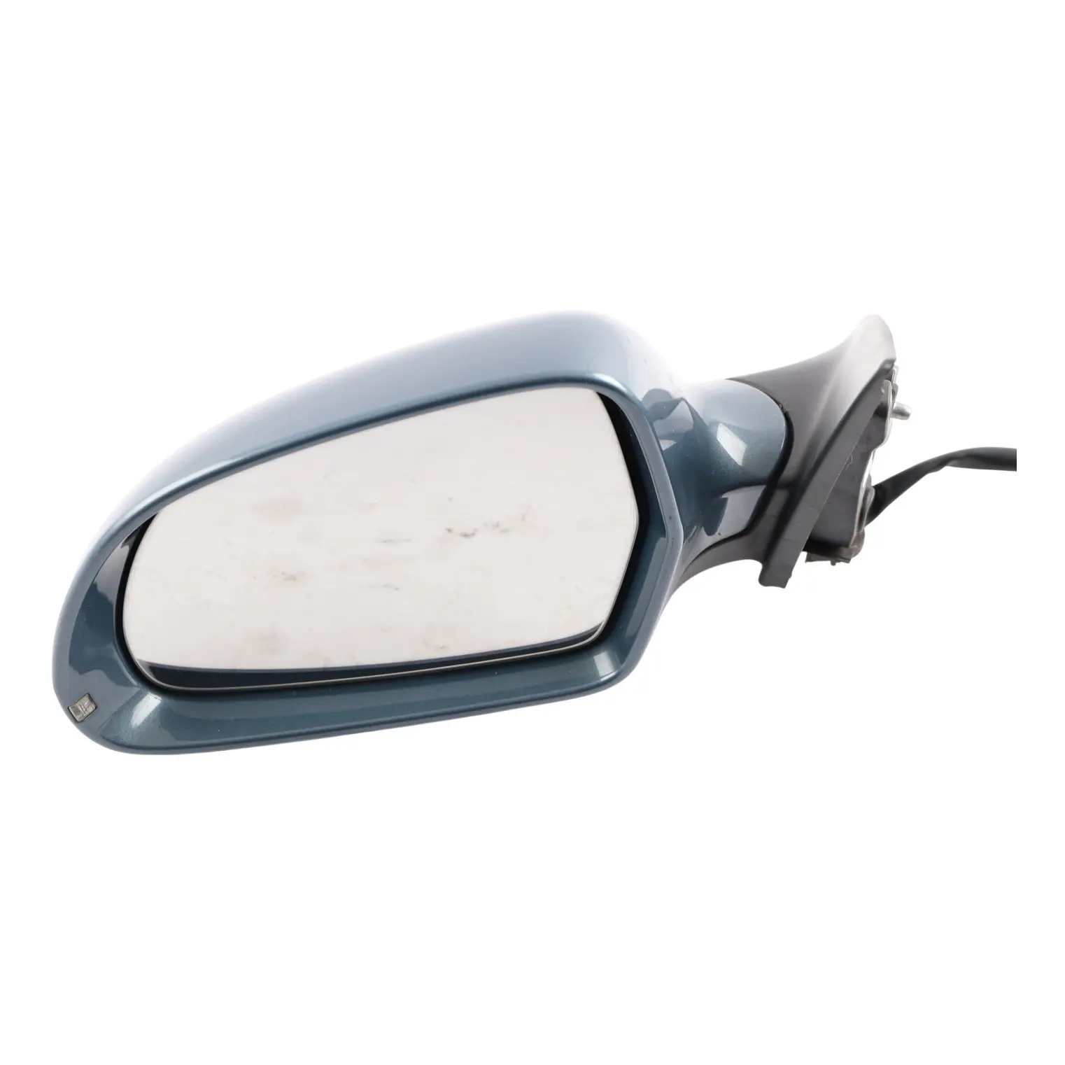 Audi A6 C6 Door Wing Mirror Left N/S Polar Blue Metallic - X5Y