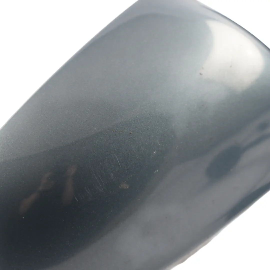 Audi A6 C6 Wing Mirror Door Electric Right O/S Polar Blue X5Y - SKU RHD-4F2857410AK-PBM - Part number 4F2857410AK