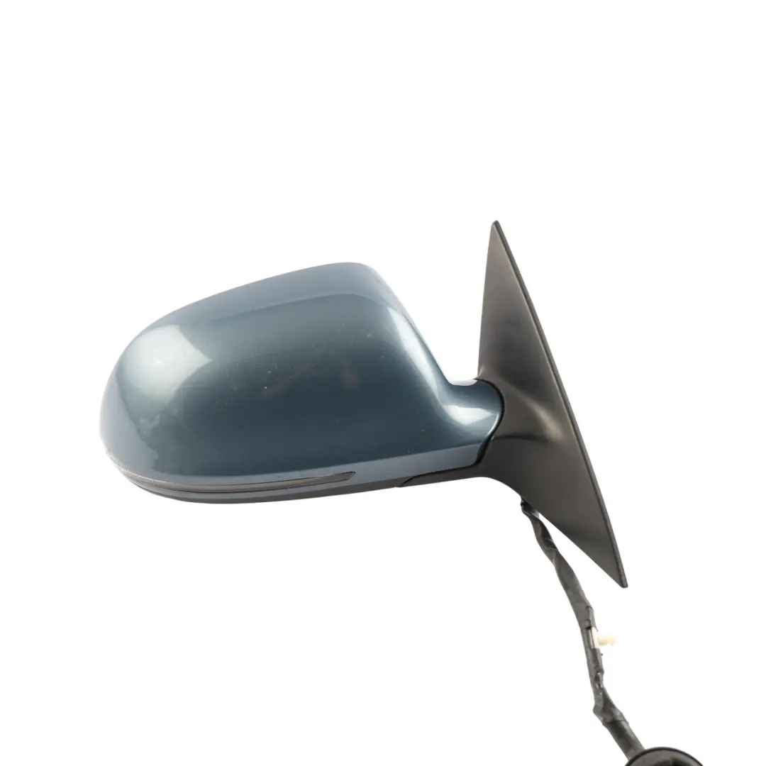 Wing Mirror Door Electric Right O/S Polar Blue X5Y to Audi A6 C6 with Part number 4F2857410AK Audi A6 C6 Wing Mirror Door Electric Right O/S Polar Blue X5Y - SKU RHD-4F2857410AK-PBM - Part number 4F2857410AK