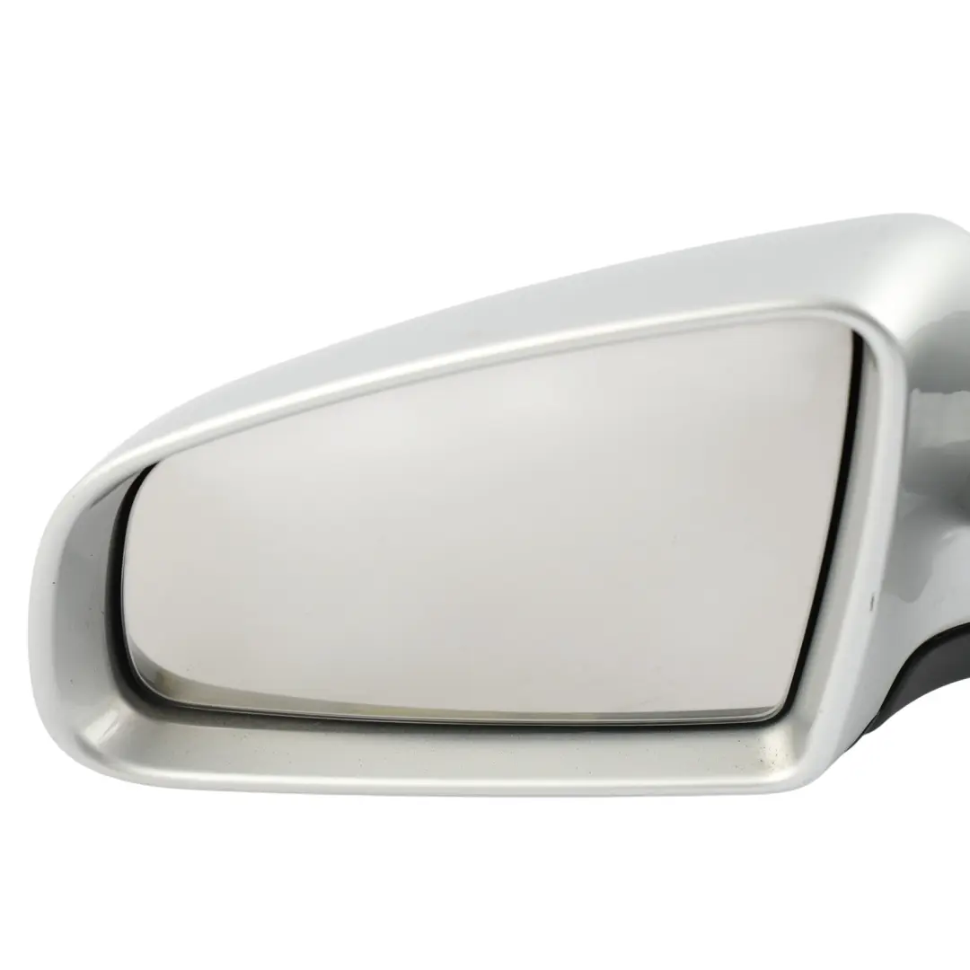 Audi A6 C6 Wing Mirror Power Fold Left N/S Light Silver - Y7W - SKU RHD-4F2858531K-LS1 - Part number 4F2858531K