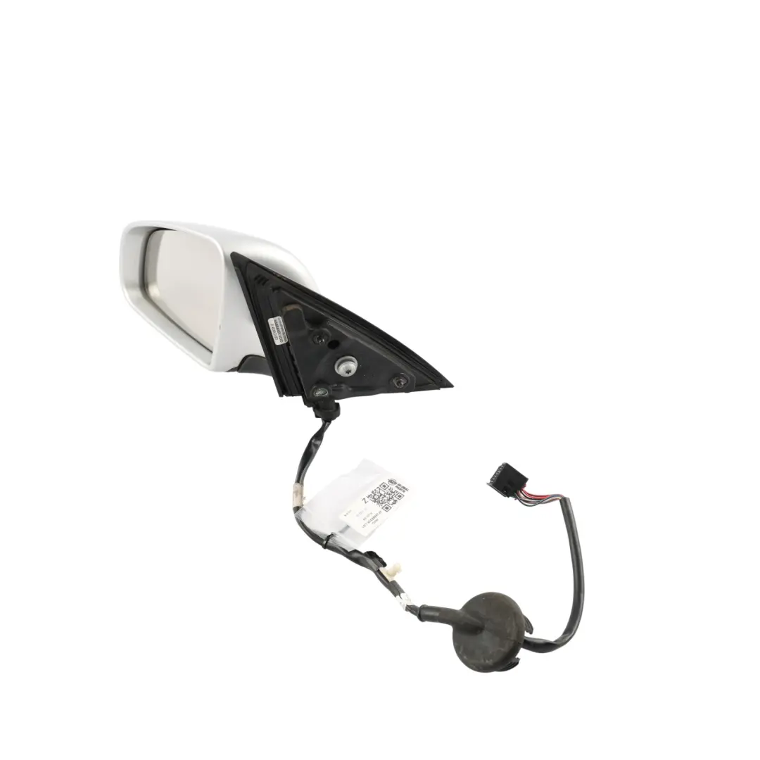 Wing Mirror Power Fold Left N/S Light Silver - Y7W to Audi A6 C6 with Part number 4F2858531K Audi A6 C6 Wing Mirror Power Fold Left N/S Light Silver - Y7W - SKU RHD-4F2858531K-LS1 - Part number 4F2858531K
