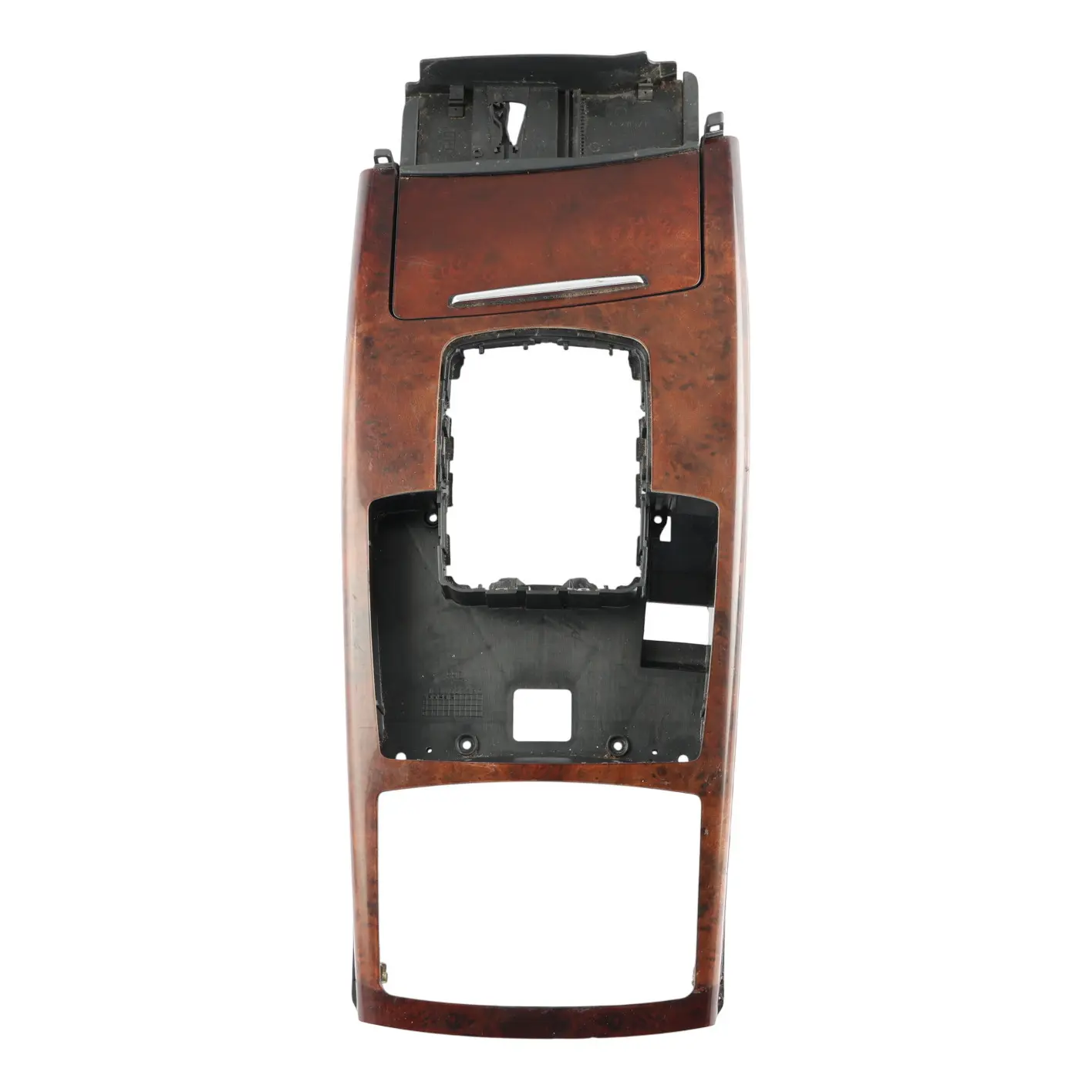 Audi A6 C6 Centre Console Base Trim Panel Surround Walnut Wood 4F2864261B