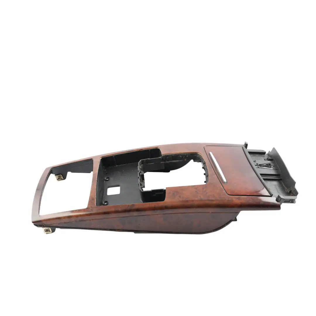 Centre Console Base Trim Panel Surround Walnut Wood to Audi A6 C6 with Part number 4F2864261B Audi A6 C6 Centre Console Base Trim Panel Surround Walnut Wood - SKU RHD-4F2864261B - Part number 4F2864261B