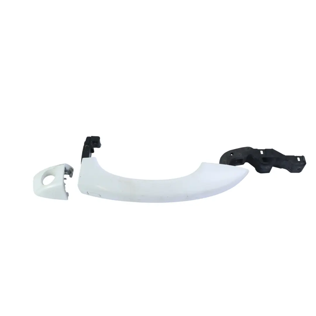 Front Door Outer Handle Pull Right O/S B Glacier White - S9R to Audi A8 4H with Part number 4H0837206 Audi A8 4H Front Door Outer Handle Pull Right O/S B Glacier White - S9R - SKU RHD-4H0837206-MGW - Part number 4H0837206