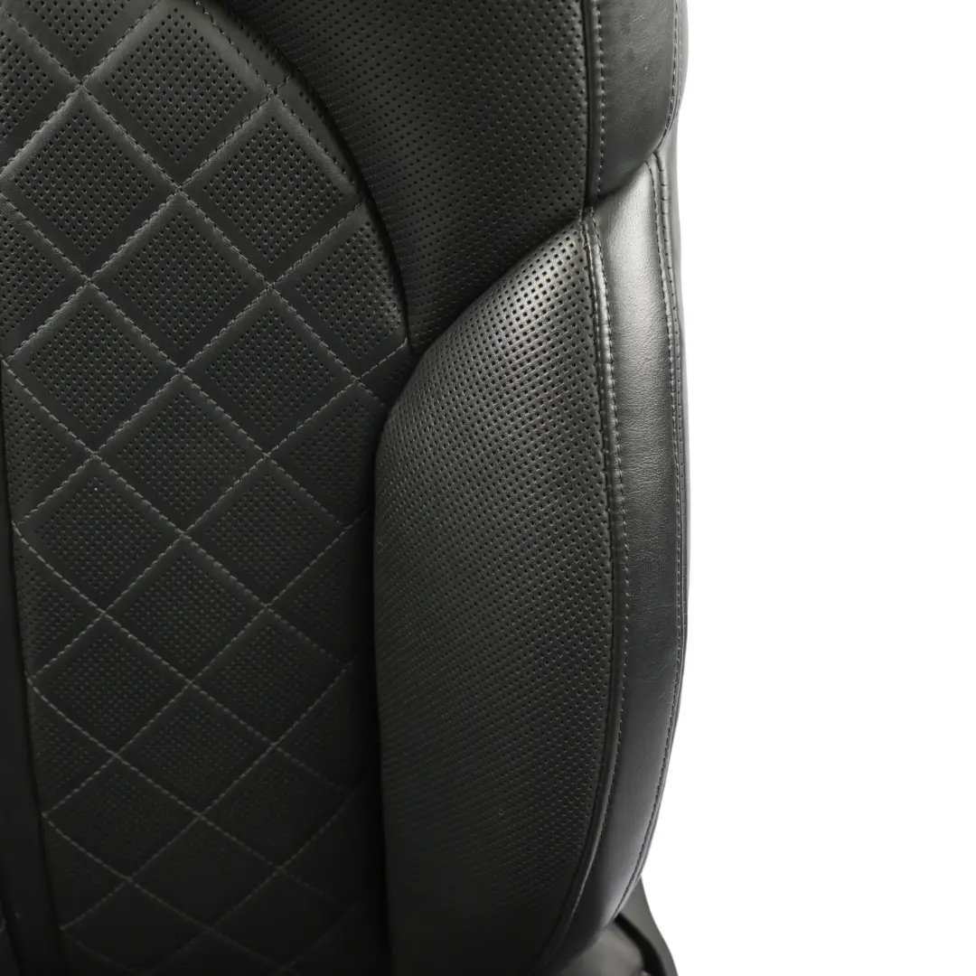 Front Left N/S Heated Memory Leather Valcona Black to Audi A8 D4 4H Comfort Seat with Part number 4H0881805C Audi A8 D4 4H Comfort Seat Front Left N/S Heated Memory Leather Valcona Black - SKU RHD-4H0881805C-1 - Part number 4H0881805C