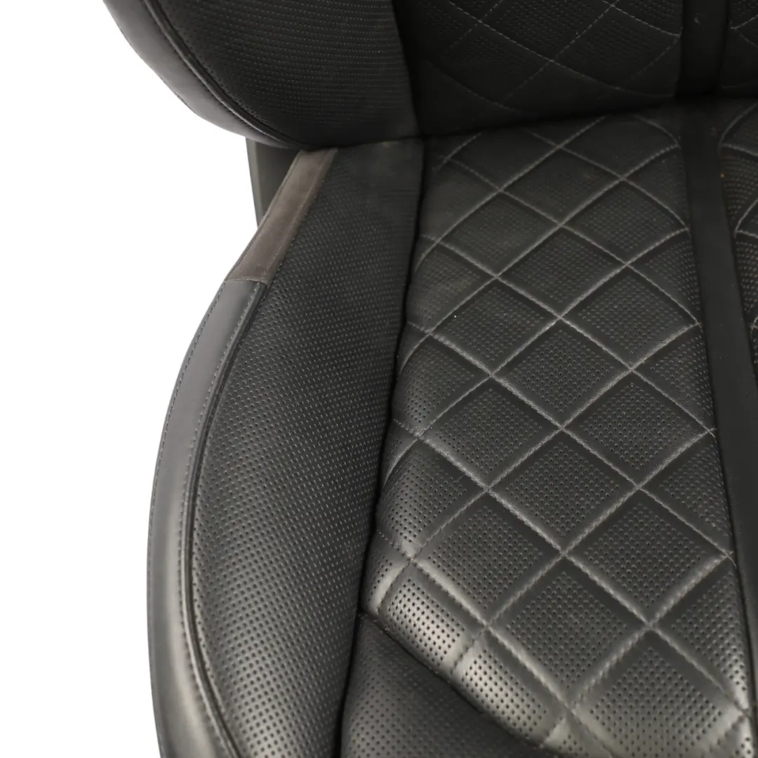 Audi A8 D4 4H Comfort Seat Front Left N/S Heated Memory Leather Valcona Black - SKU RHD-4H0881805C-1 - Part number 4H0881805C