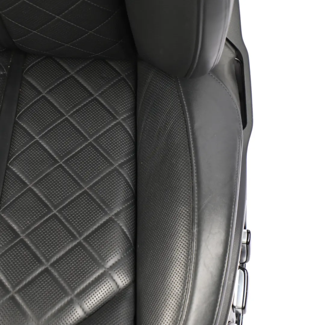Front Left N/S Heated Memory Leather Valcona Black to Audi A8 D4 4H Comfort Seat with Part number 4H0881805C Audi A8 D4 4H Comfort Seat Front Left N/S Heated Memory Leather Valcona Black - SKU RHD-4H0881805C-1 - Part number 4H0881805C