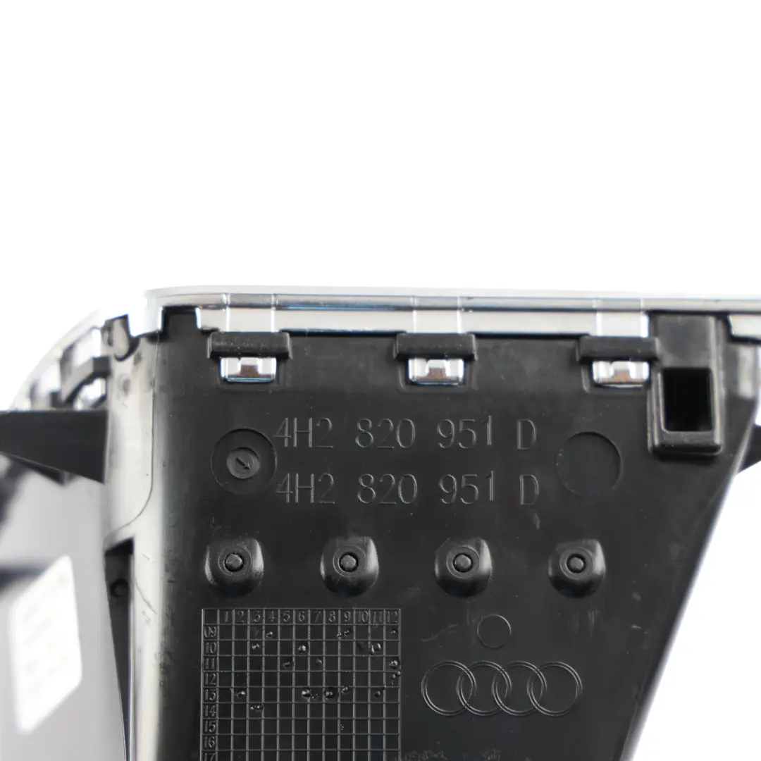 Centre Air Vent Middle Passenger's Side Left N/S 4H2820952D to Audi A8 S8 D4 Dash with Part number 4H2820951D Audi A8 S8 D4 Dash Centre Air Vent Middle Passenger's Side Left N/S 4H2820952D - SKU RHD-4H2820951D - Part number 4H2820951D