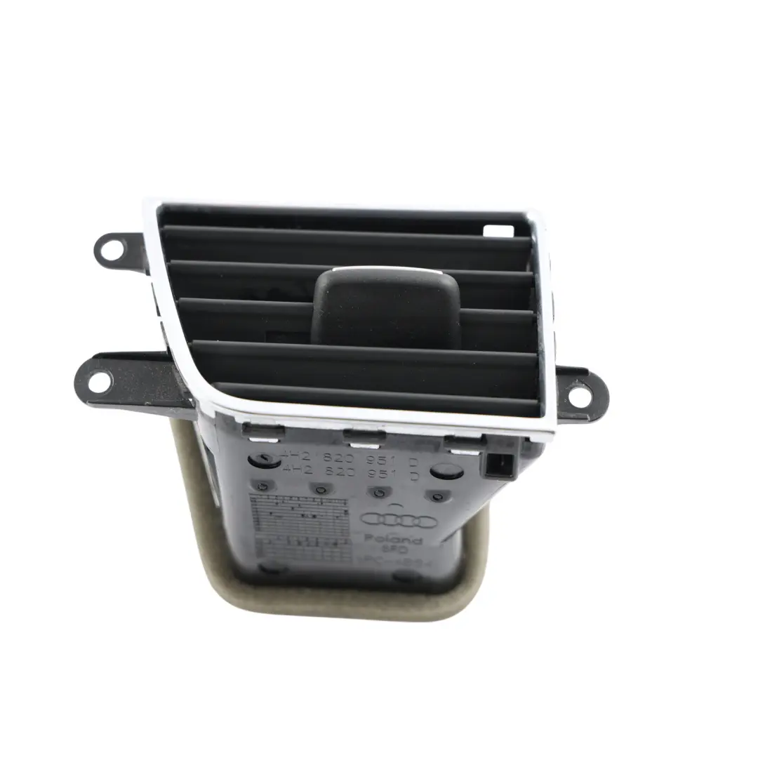 Centre Air Vent Middle Passenger's Side Left N/S 4H2820952D to Audi A8 S8 D4 Dash with Part number 4H2820951D Audi A8 S8 D4 Dash Centre Air Vent Middle Passenger's Side Left N/S 4H2820952D - SKU RHD-4H2820951D - Part number 4H2820951D
