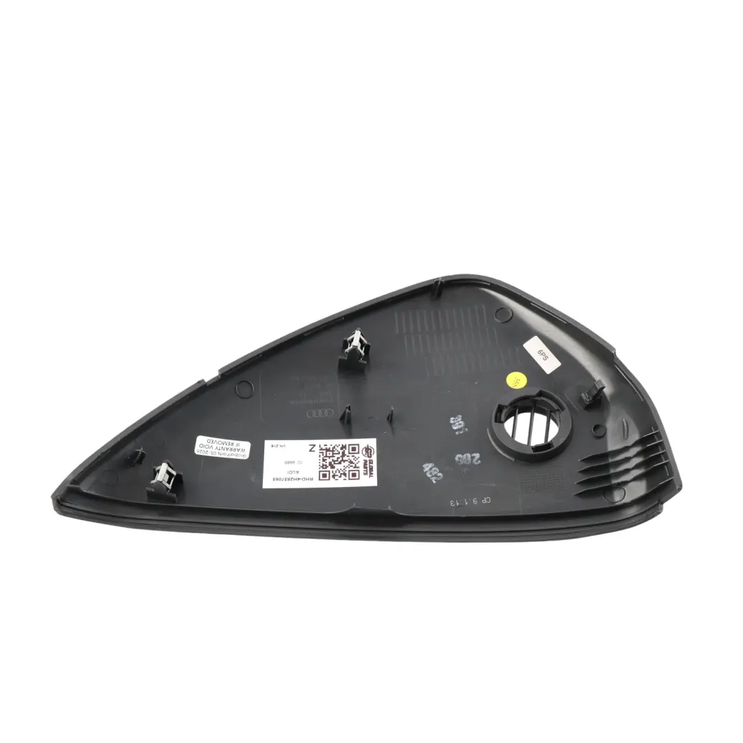 Audi A8 S8 D4 Dashboard End Cover Cap Panel Trim Left N/S Soul Black - SKU RHD-4H2857085 - Part number 4H2857085