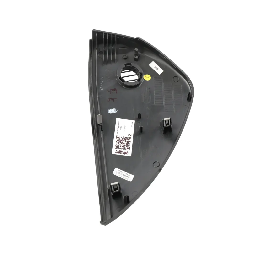 Dashboard End Cover Cap Panel Trim Right O/S Soul Black to Audi A8 S8 D4 with Part number 4H2857086 Audi A8 S8 D4 Dashboard End Cover Cap Panel Trim Right O/S Soul Black - SKU RHD-4H2857086 - Part number 4H2857086