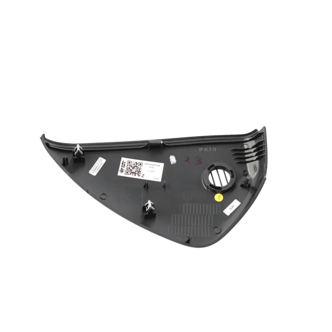Audi A8 S8 D4 Dashboard End Cover Cap Panel Trim Right O/S Soul Black - SKU RHD-4H2857086 - Part number 4H2857086
