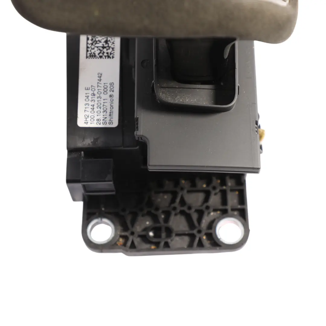Audi A8 4H Automatic Gearbox Gear Selector Lever Knob Black Alcantara - SKU RHD-4H2927731A-1 - Part number 4H2927731A