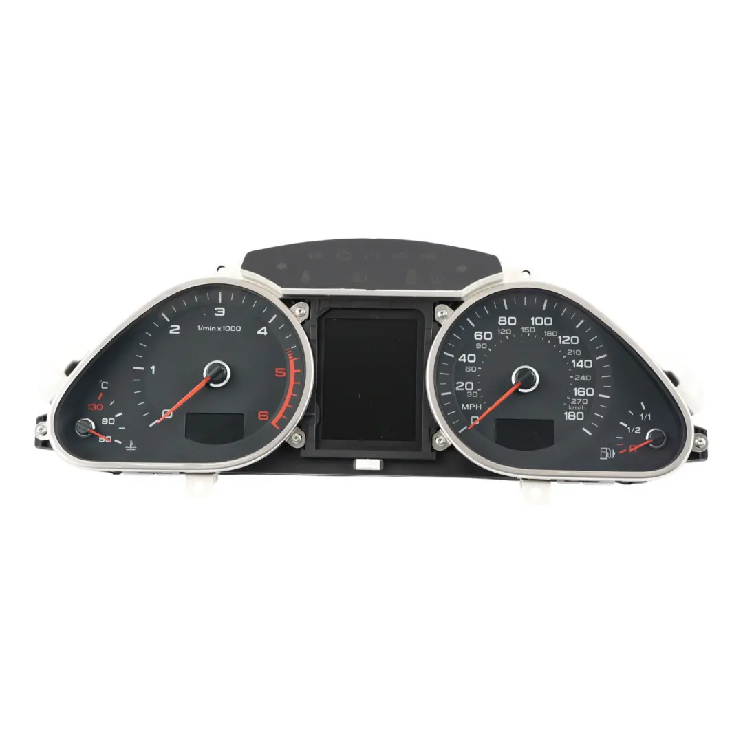 Audi Q7 4L Speedometer Instrument Cluster MMI Screen Diesel Automatic - SKU RHD-4L0920983T - Part number 4L0920983T