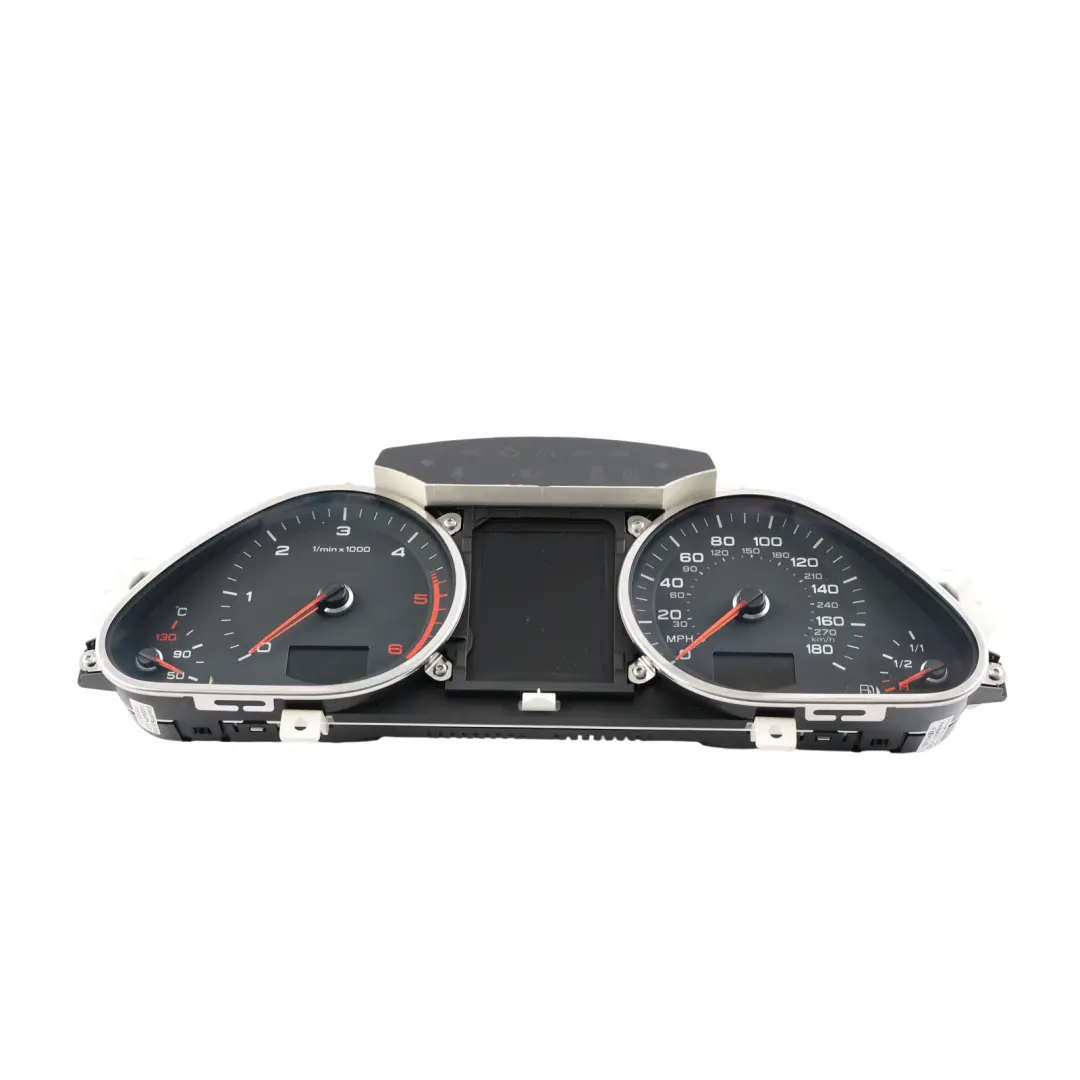 Audi Q7 4L Speedometer Instrument Cluster MMI Screen Diesel Automatic - SKU RHD-4L0920983T - Part number 4L0920983T