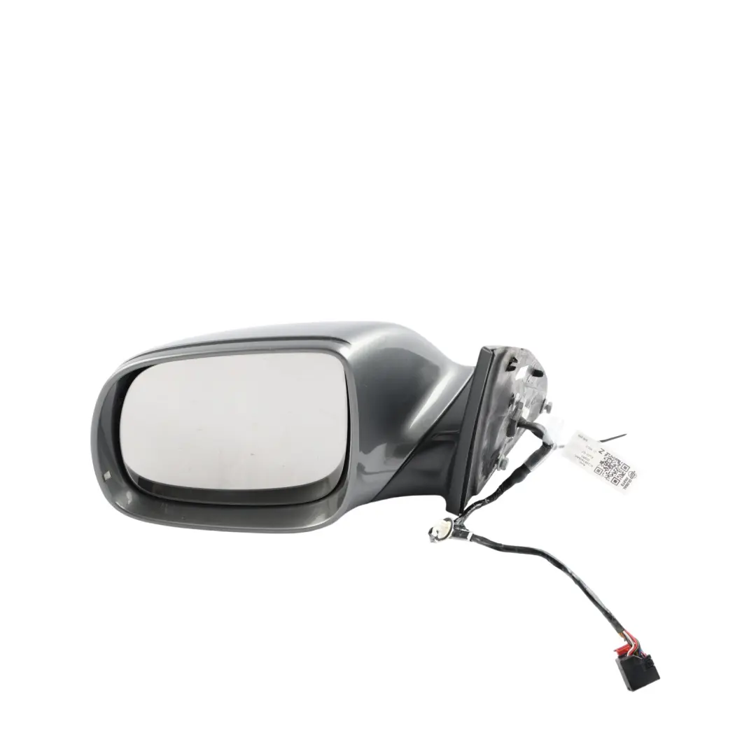 Audi Q7 4L Outer Wing Mirror Heated Left N/S Daytona Grey Pearl Effect - Z7S - SKU RHD-4L2857409AK-DGR1 - Part number 4L2857409AK