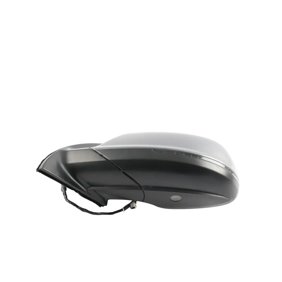 Audi Q7 4L Outer Wing Mirror Heated Left N/S Daytona Grey Pearl Effect - Z7S - SKU RHD-4L2857409AK-DGR1 - Part number 4L2857409AK