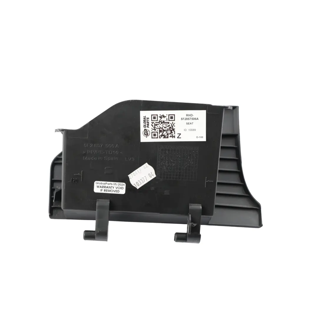 Seat Leon Mk3 Dashboard Interior Trim Storage Compartment Cover - SKU RHD-5F2857506A - Part number 5F2857506A