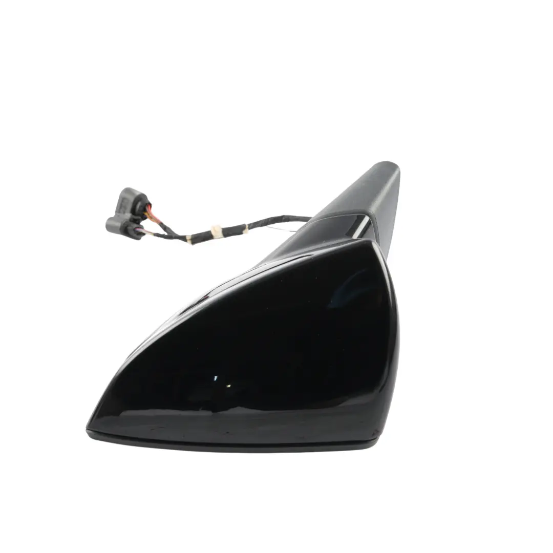 Seat Leon Cupra 5F Front Side View Wing Mirror Left N/S Black - SKU RHD-5F2857507Q-BLK - Part number 5F2857507Q