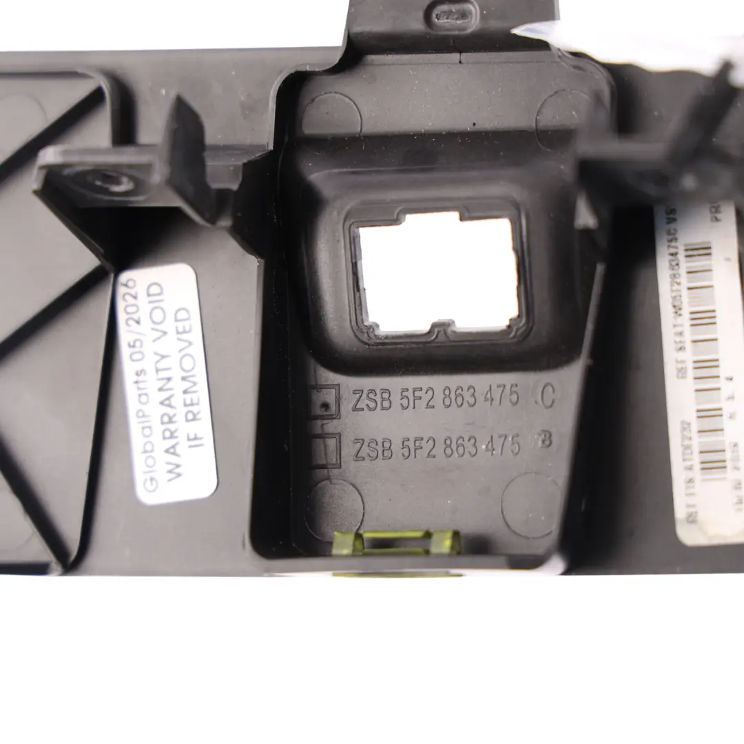 Seat Leon Mk3 Centre Console Trim Panel Cover Tray Lid - SKU RHD-5F2863475C - Part number 5F2863475C