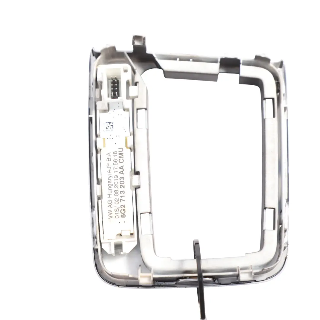 VW Golf Mk7 Automatic Gearbox Shifter Surround Trim Cover Panel - SKU RHD-5G2713203AA - Part number 5G2713203AA