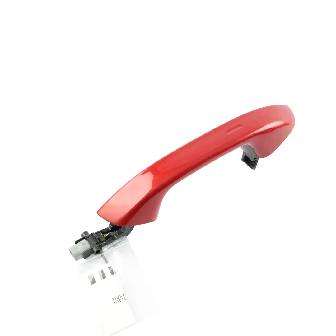 VW Volkswagen Golf Gti Cd1 Front Door Handle Exterior Left N/S Kings Red C3J - SKU RHD-5H0837205E-KIN1 - Part number 5H0837205E