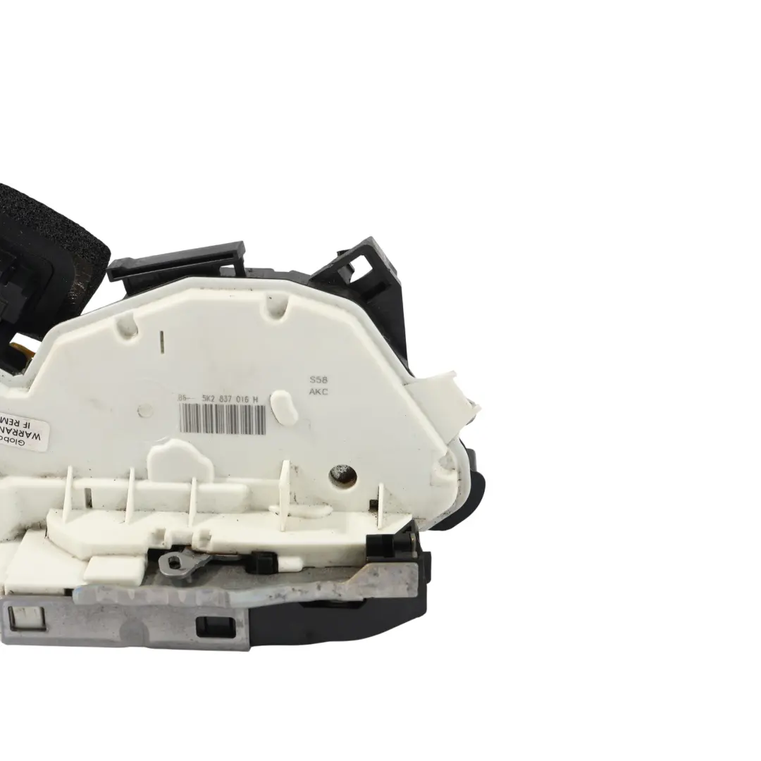 VW Polo Mk5 Golf Mk7 Front Door Lock Latch Catch Mechanism Right O/S - SKU RHD-5K2837016H-2 - Part number 5K2837016H