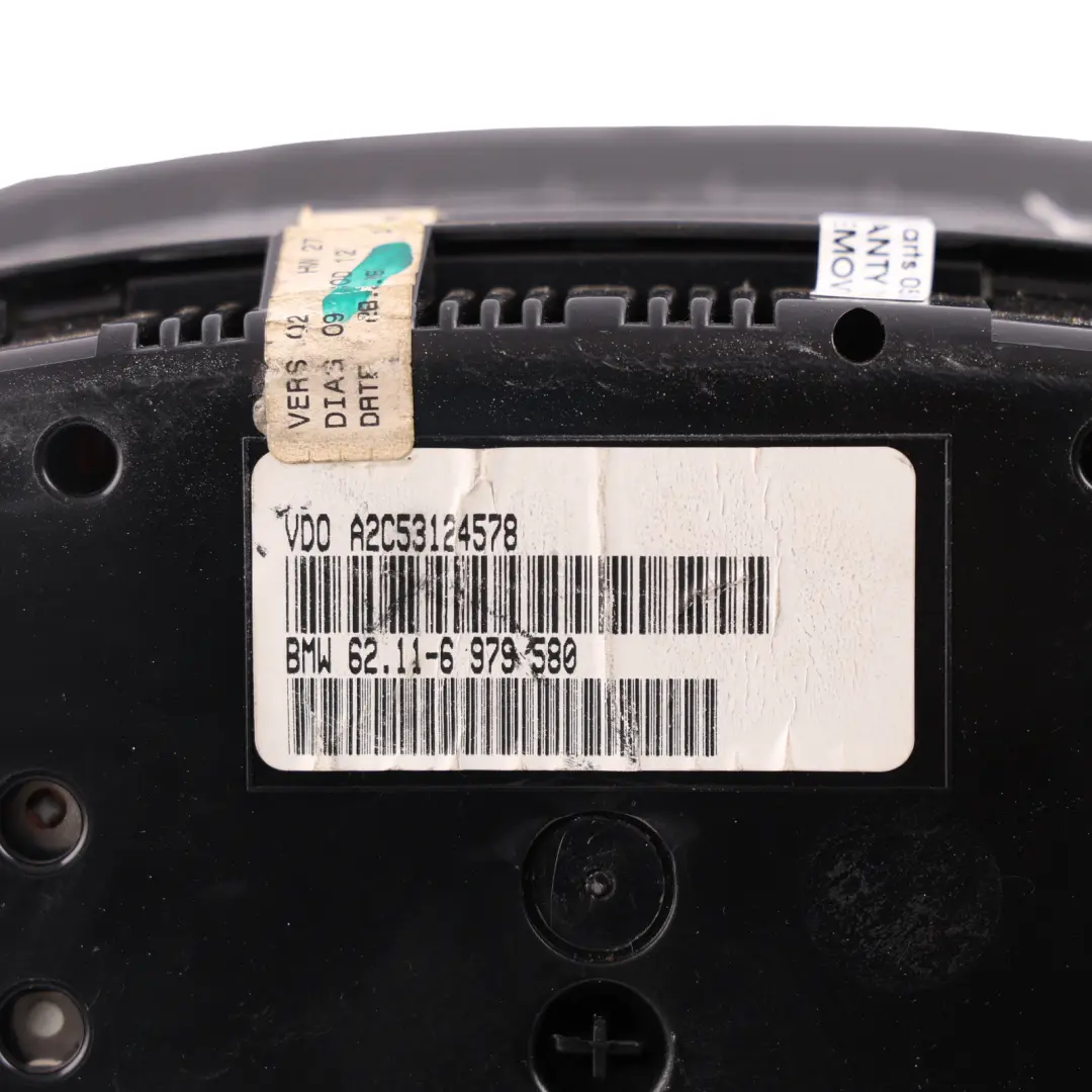 BMW X5 E53 Diesel Instrument Cluster Speedo Meter Clocks - SKU RHD-6979580 - Part number 6979580