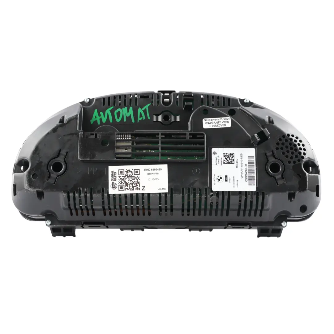 BMW X5 F15 Instrument Cluster Speedo Clocks Diesel Automatic - SKU RHD-6993489 - Part number 6993489
