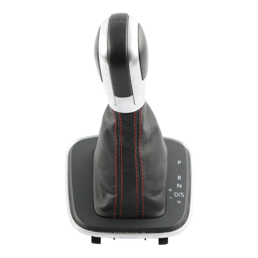 VW Volkswagen Polo Gti 6c Automatic Selector Gear Stick Red Stitching - SKU RHD-6C2713203B - Part number 6C2713203B