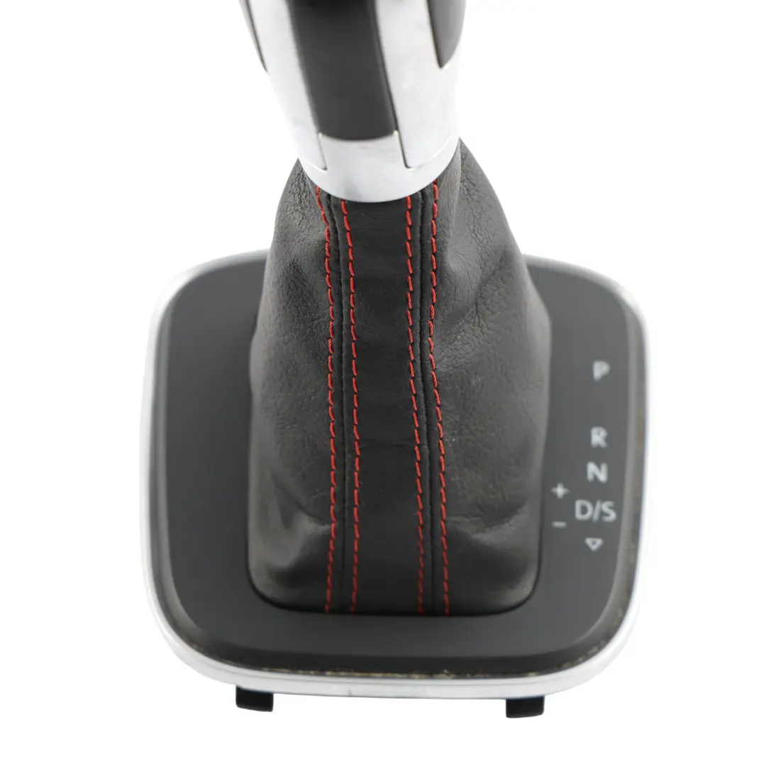 VW Volkswagen Polo Gti 6c Automatic Selector Gear Stick Red Stitching - SKU RHD-6C2713203B - Part number 6C2713203B