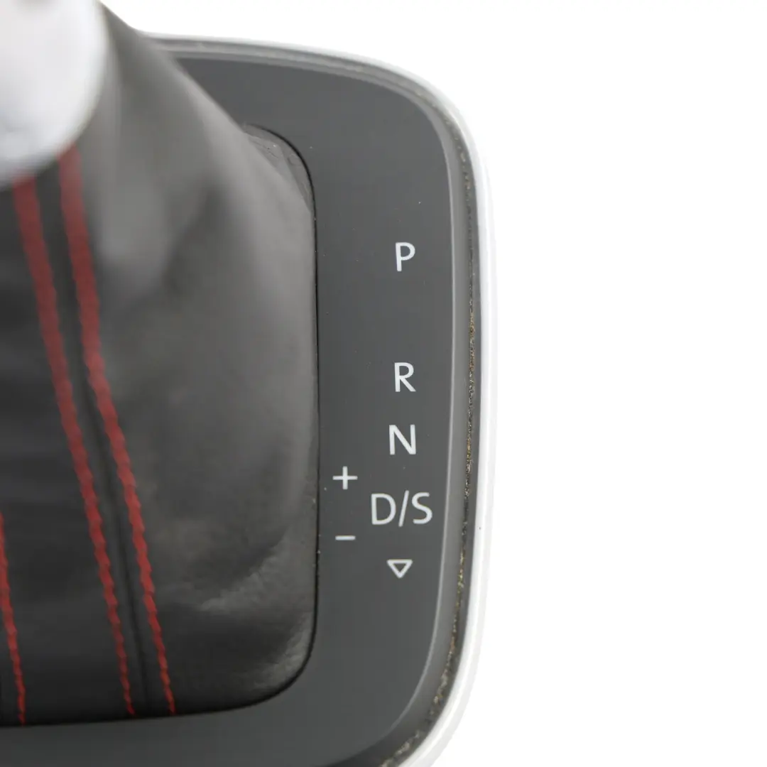 Selector Gear Stick Red Stitching to VW Volkswagen Polo Gti 6c Automatic with Part number 6C2713203B VW Volkswagen Polo Gti 6c Automatic Selector Gear Stick Red Stitching - SKU RHD-6C2713203B - Part number 6C2713203B