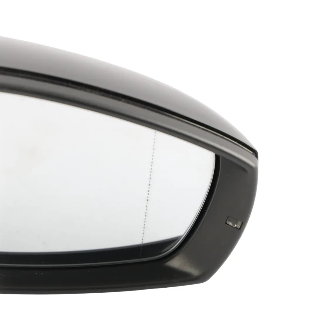 Mk5 6C Door Wing Mirror Right O/S Deep Black Pearl Effect - C9X to Volkswagen Polo with Part number 6C2857508B Volkswagen Polo Mk5 6C Door Wing Mirror Right O/S Deep Black Pearl Effect - C9X - SKU RHD-6C2857508B-DBL1 - Part number 6C2857508B
