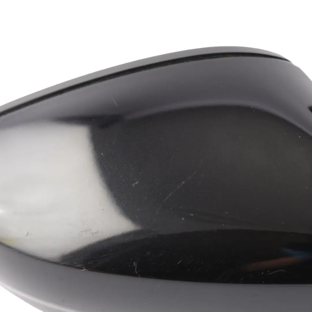 Mk5 6C Door Wing Mirror Right O/S Deep Black Pearl Effect - C9X to Volkswagen Polo with Part number 6C2857508B Volkswagen Polo Mk5 6C Door Wing Mirror Right O/S Deep Black Pearl Effect - C9X - SKU RHD-6C2857508B-DBL1 - Part number 6C2857508B