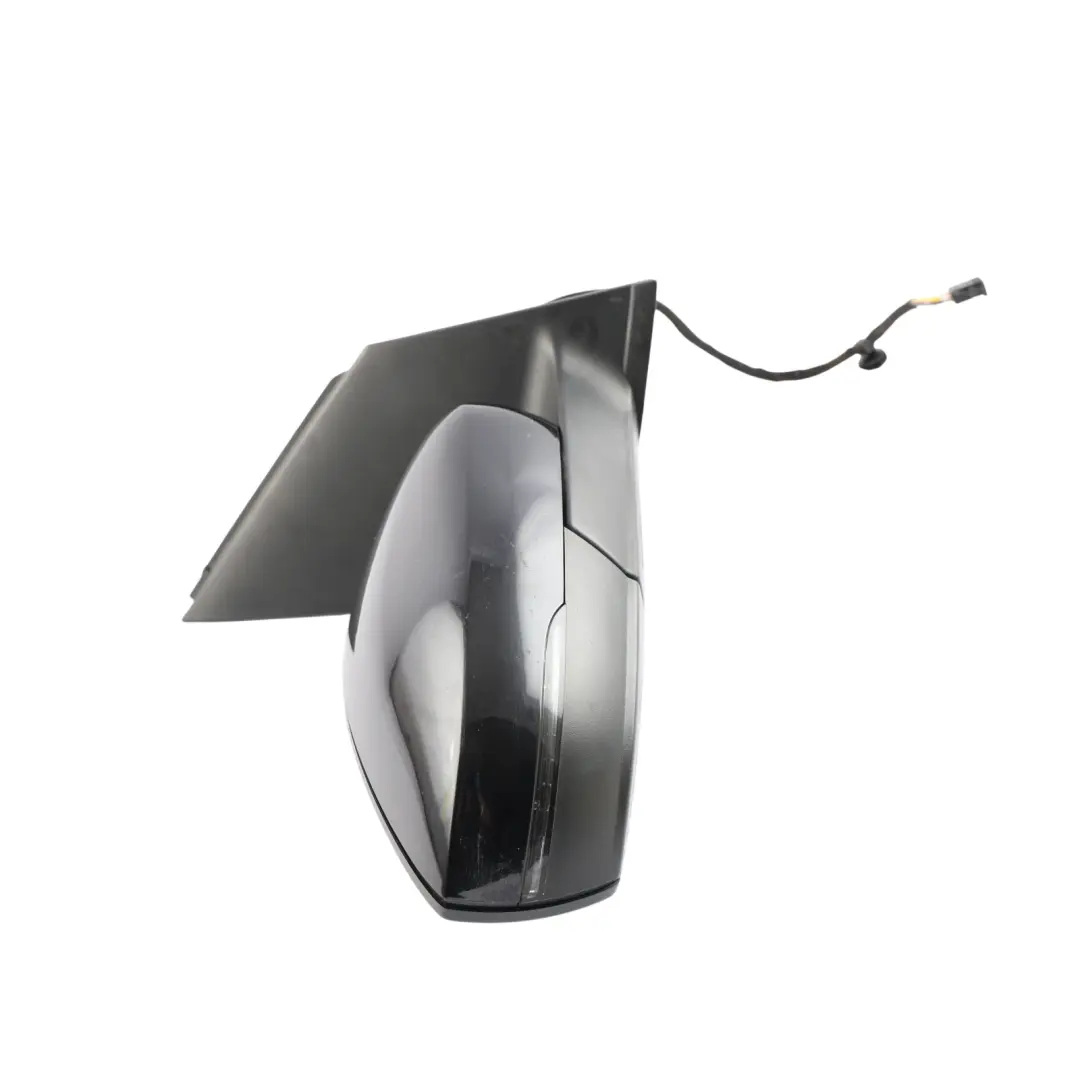 Mk5 6C Door Wing Mirror Right O/S Deep Black Pearl Effect - C9X to Volkswagen Polo with Part number 6C2857508B Volkswagen Polo Mk5 6C Door Wing Mirror Right O/S Deep Black Pearl Effect - C9X - SKU RHD-6C2857508B-DBL1 - Part number 6C2857508B