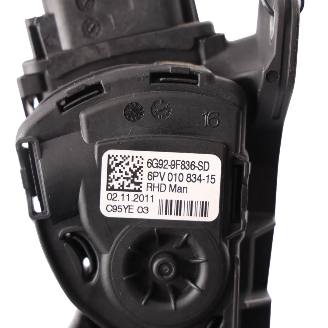 Mk4 Accelerator Throttle Pedal 2.2 TDCi KNBA to Ford Mondeo with Part number 6G92-9F836-SD Ford Mondeo Mk4 Accelerator Throttle Pedal 2.2 TDCi KNBA - SKU RHD-6G92-9F836-SD - Part number 6G92-9F836-SD